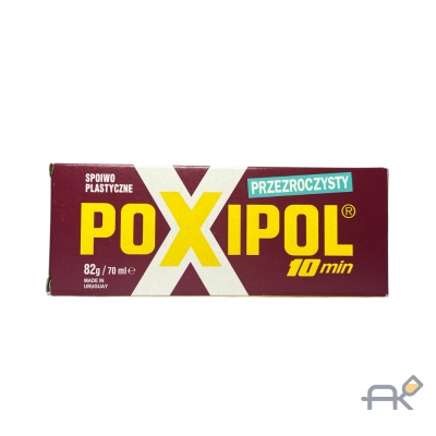 Клей POXIPOL двухкомпонентный 108g  70ml (красный)